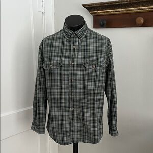 Men’s Carhartt Plaid Button Down Shirt